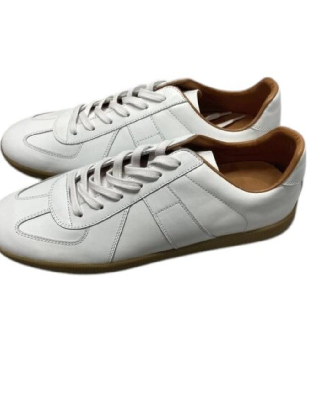 NEW BECKETT SIMONON Morgen Trainer White Leather Casual Shoes Men’s Size 9